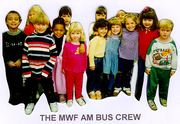 The MWF AM Bus Crew